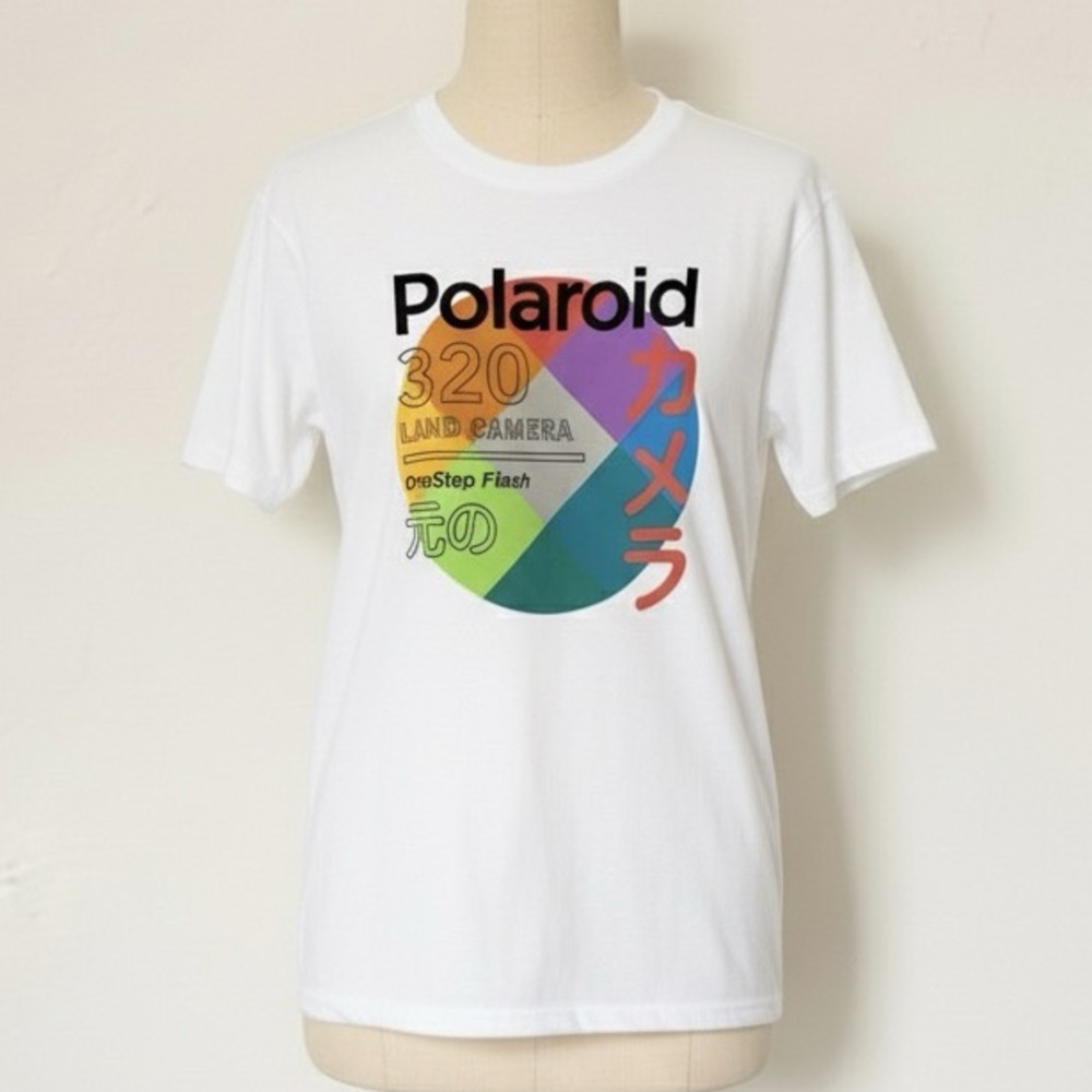 NWOT Polaroid graphic tee
